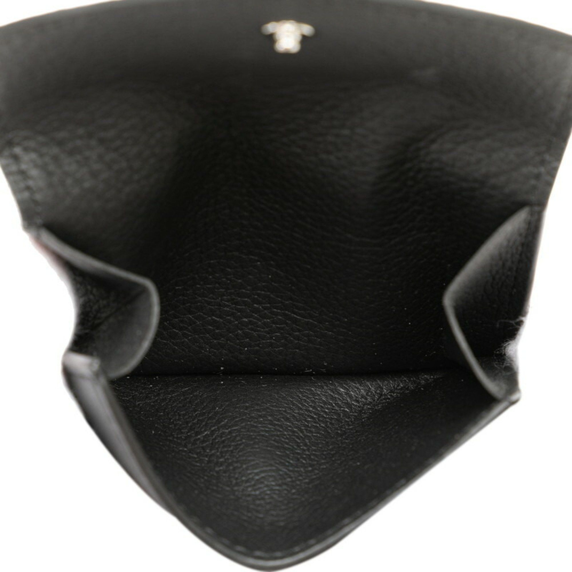 Louis Vuitton Louis Vuitton Portefeuille Lock Tri-fold Wallet M63921 Black Silver Leather Men's LOUIS VUITTON Size ONE SIZE - 7 Thumbnail