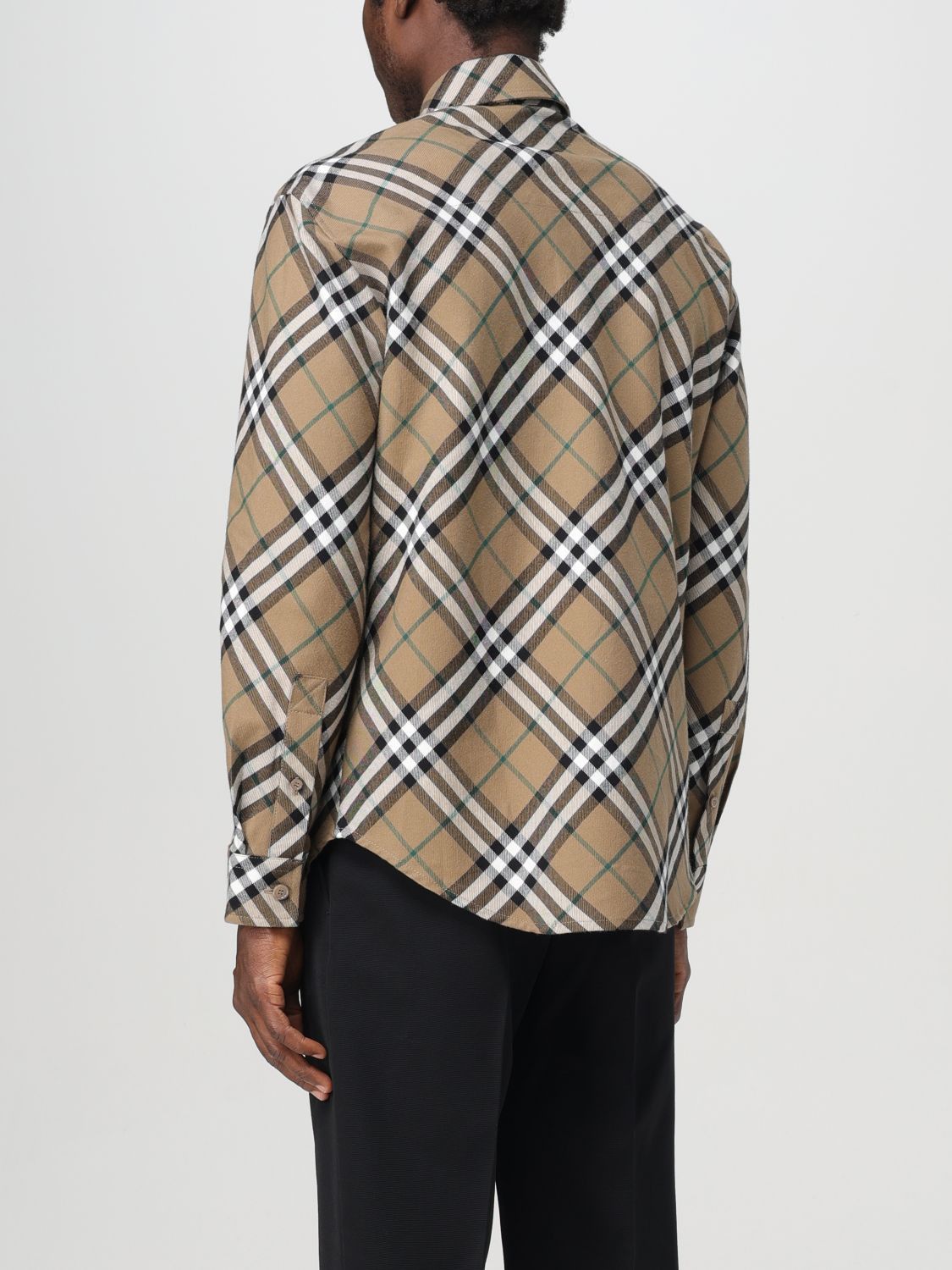 Burberry Burberry Shirt Men Beige Size US S / EU 44-46 / 1 - 3 Thumbnail
