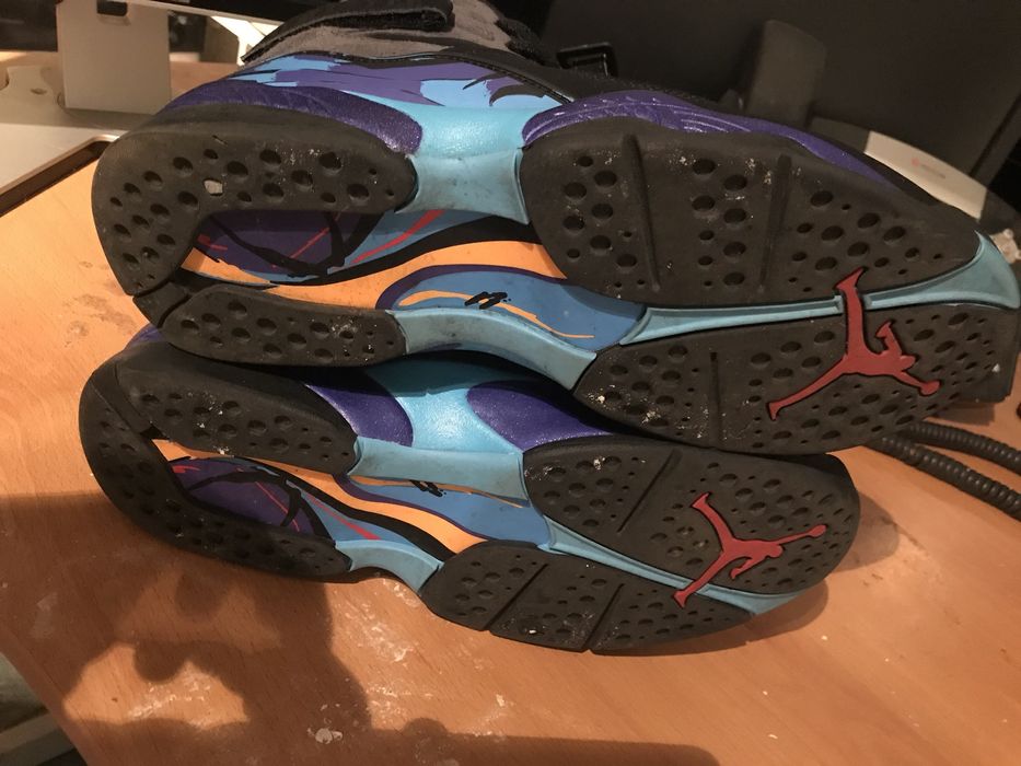 Black and clearance purple 8s