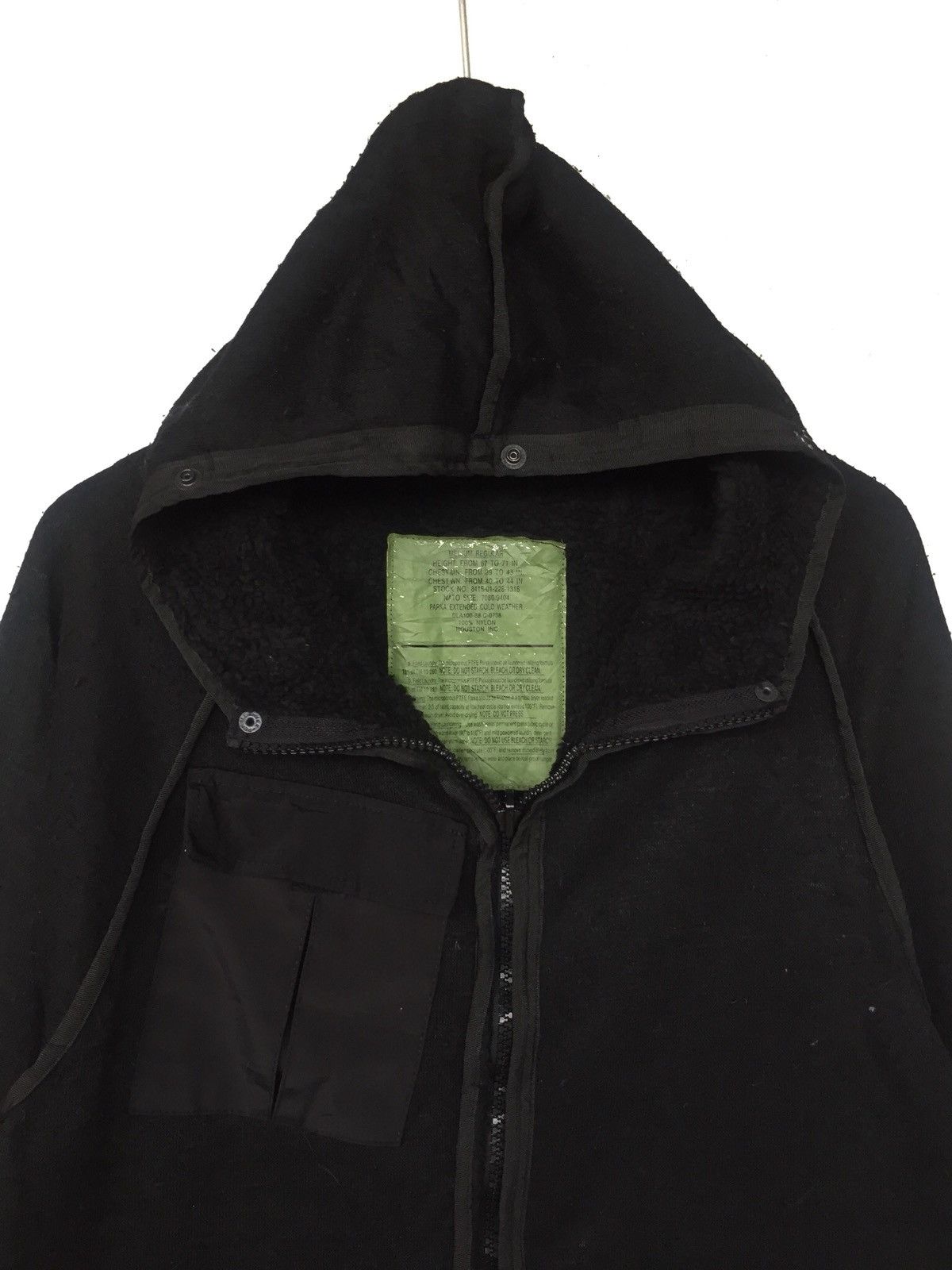 Vintage Houston Inc 3 Pocket Cold Weather Tactical Anorak Hood Parka Size US M / EU 48-50 / 2 - 2 Thumbnail