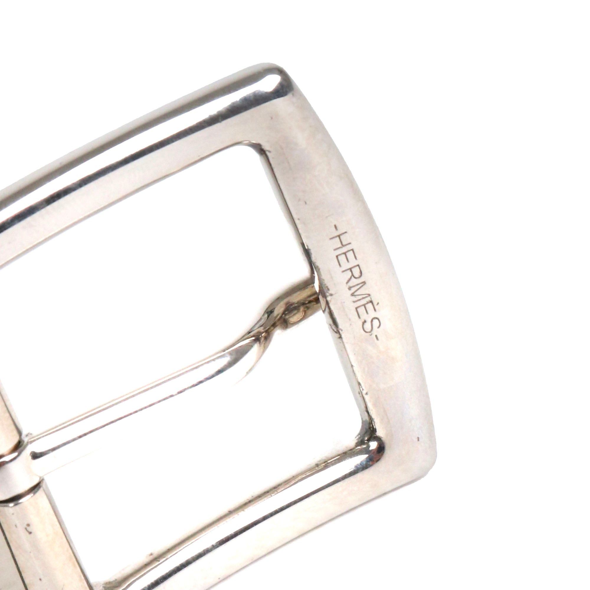 Hermes HERMÈS - Java Hermès belt in black box leather (T65) Size ONE SIZE - 6 Thumbnail