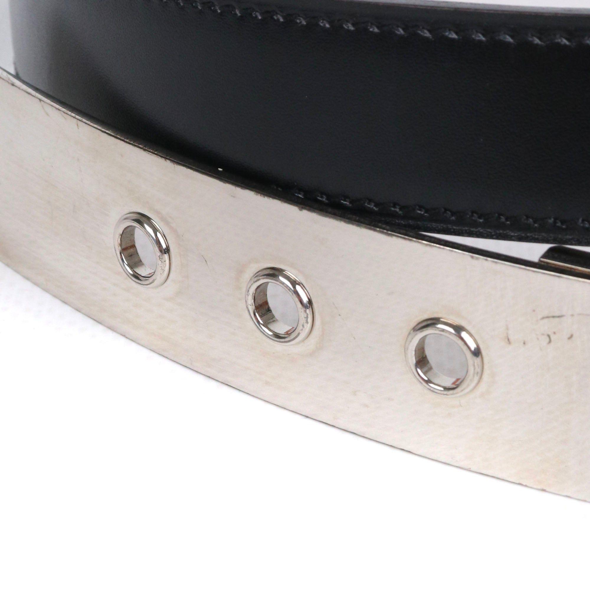 Hermes HERMÈS - Java Hermès belt in black box leather (T65) Size ONE SIZE - 5 Thumbnail
