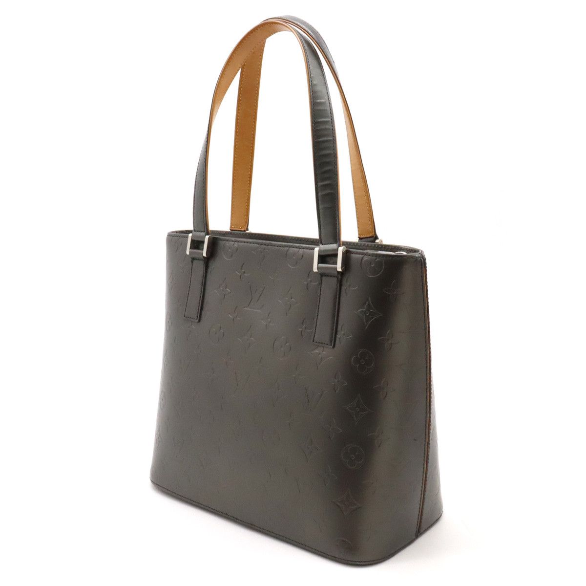 Louis Vuitton Louis Vuitton Louis Vuitton Leather Stockton Tote Bag M55112 Leather Tote Bag M55112 in Very Good Condition Size ONE SIZE - 2 Thumbnail