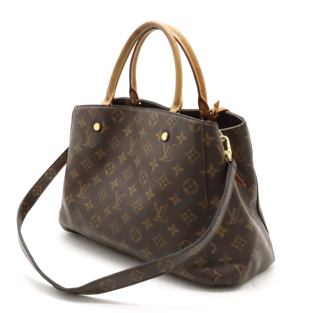 Louis Vuitton Louis Vuitton Louis Vuitton Monogram Montaigne BB Handbag M41055 Canvas Handbag M41055 in Good Condition Size ONE SIZE - 2 Thumbnail