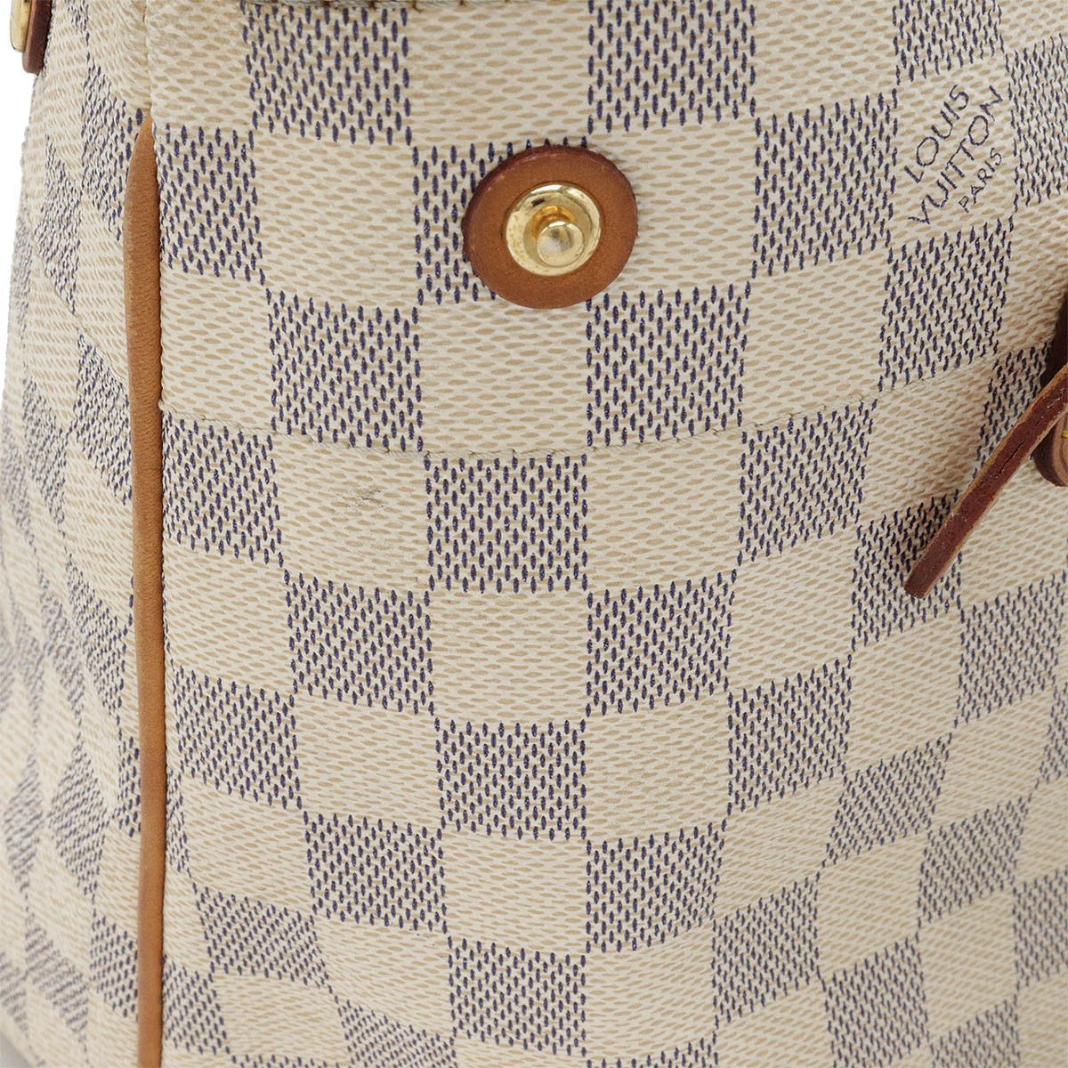 Louis Vuitton Louis Vuitton Louis Vuitton Damier Azur Cabas PM Tote Bag N41376 Canvas Tote Bag N41376 in Good Condition Size ONE SIZE - 4 Thumbnail