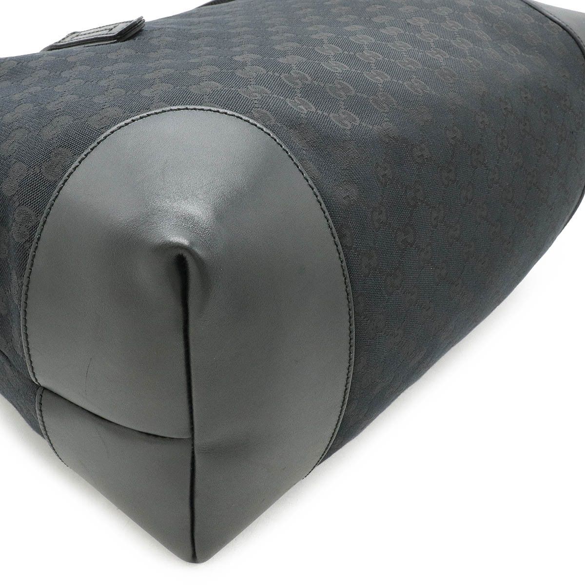 Gucci Gucci Gucci GG Canvas Leather Carry On Duffel Bag 308925 Canvas Travel Bag 308925 in Very Good Condition Size ONE SIZE - 3 Thumbnail