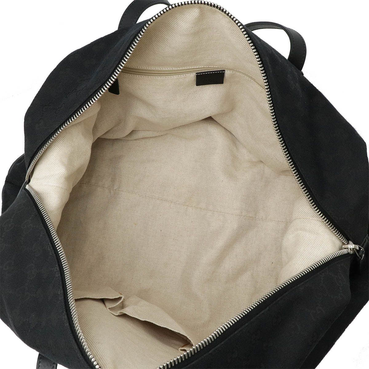 Gucci Gucci Gucci GG Canvas Leather Carry On Duffel Bag 308925 Canvas Travel Bag 308925 in Very Good Condition Size ONE SIZE - 6 Thumbnail