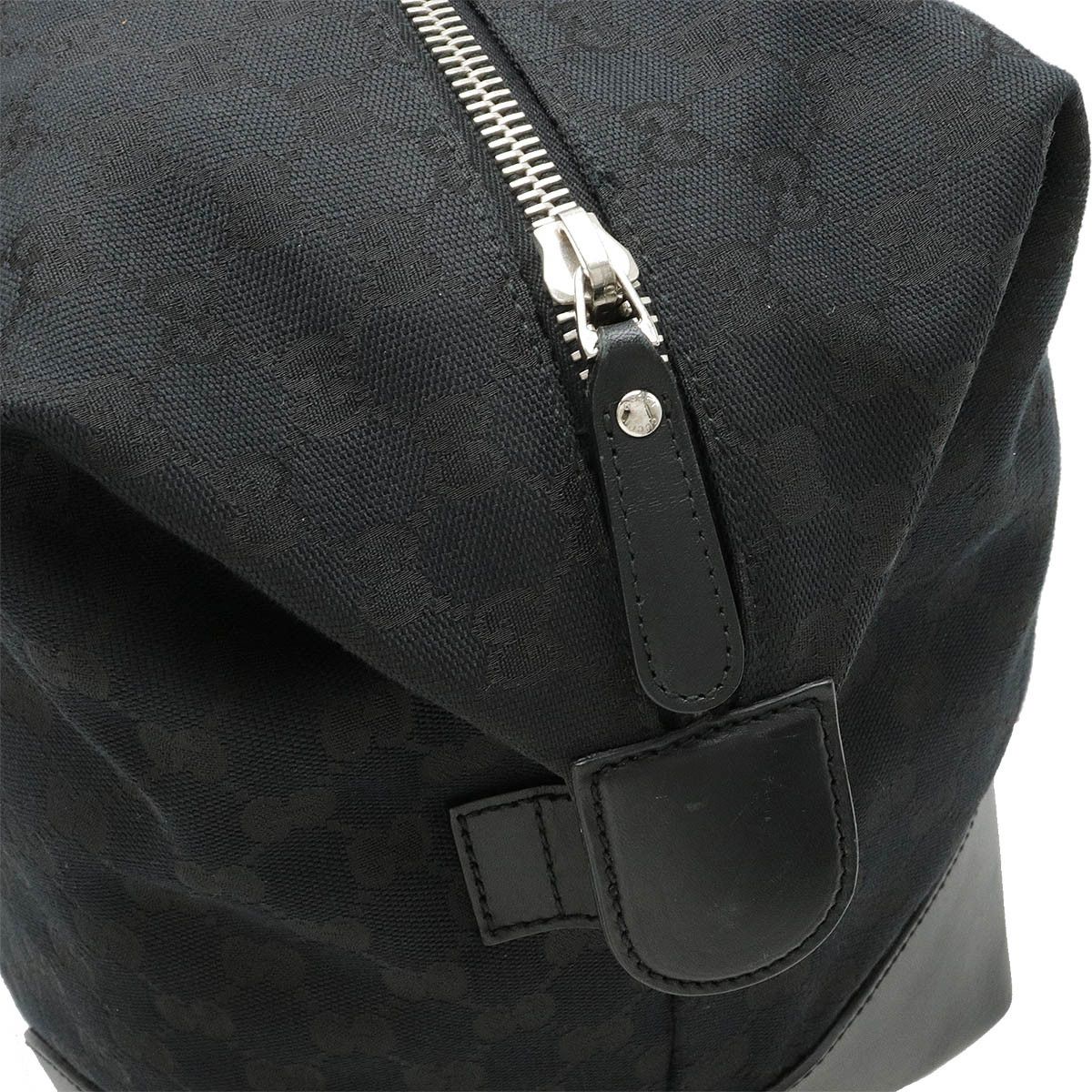 Gucci Gucci Gucci GG Canvas Leather Carry On Duffel Bag 308925 Canvas Travel Bag 308925 in Very Good Condition Size ONE SIZE - 5 Thumbnail