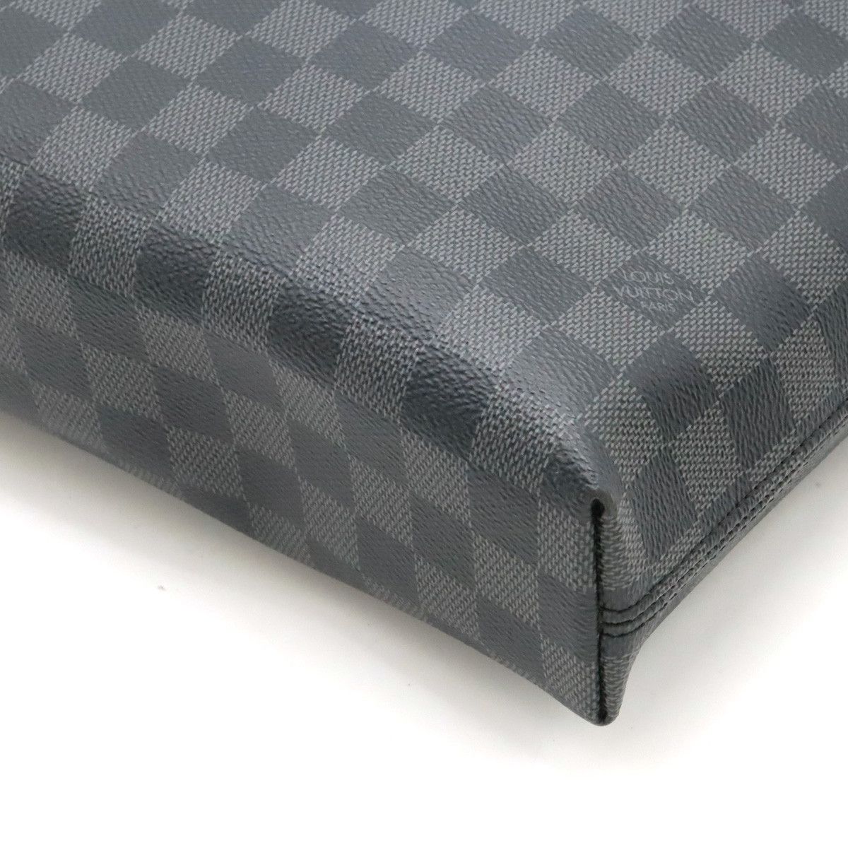 Louis Vuitton Louis Vuitton Louis Vuitton Damier Graphite PDJ NM Briefcase N48260 Canvas Business Bag N48260 in Very Good Condition Size ONE SIZE - 3 Thumbnail