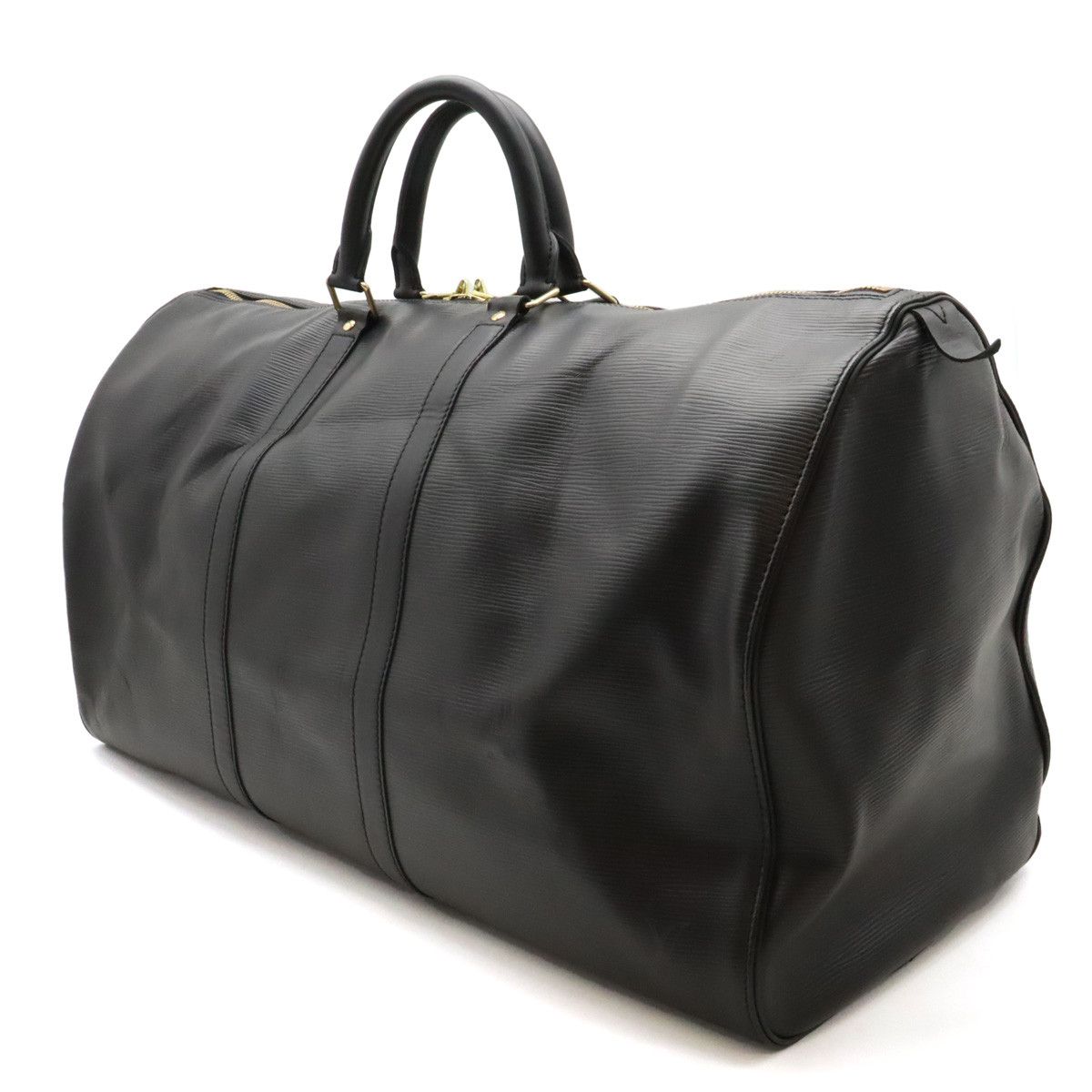 Louis Vuitton Louis Vuitton Louis Vuitton Epi Keepall 55 Boston Bag M59142 Leather Travel Bag M59142 in Very Good Condition Size ONE SIZE - 2 Thumbnail