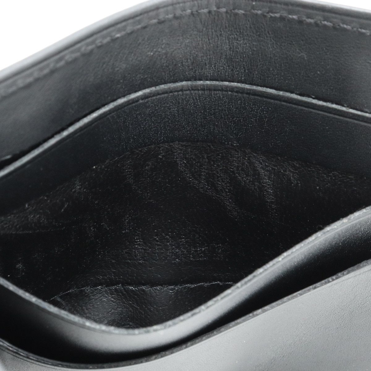 Berluti Berluti Berluti Leather Calligraphy Bifold Wallet Dark Brown Leather Short Wallet in Good Condition Size ONE SIZE - 7 Thumbnail