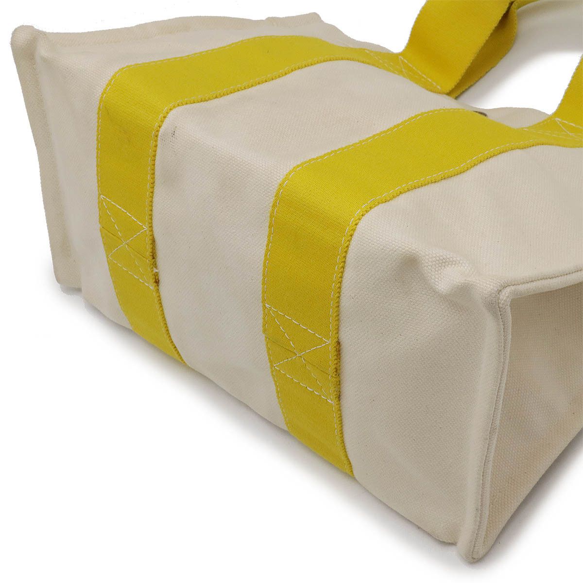 Hermes Hermes Hermes Bora Bora PM Canvas Tote Bag Yellow Canvas Tote Bag in Very Good Condition Size ONE SIZE - 3 Thumbnail