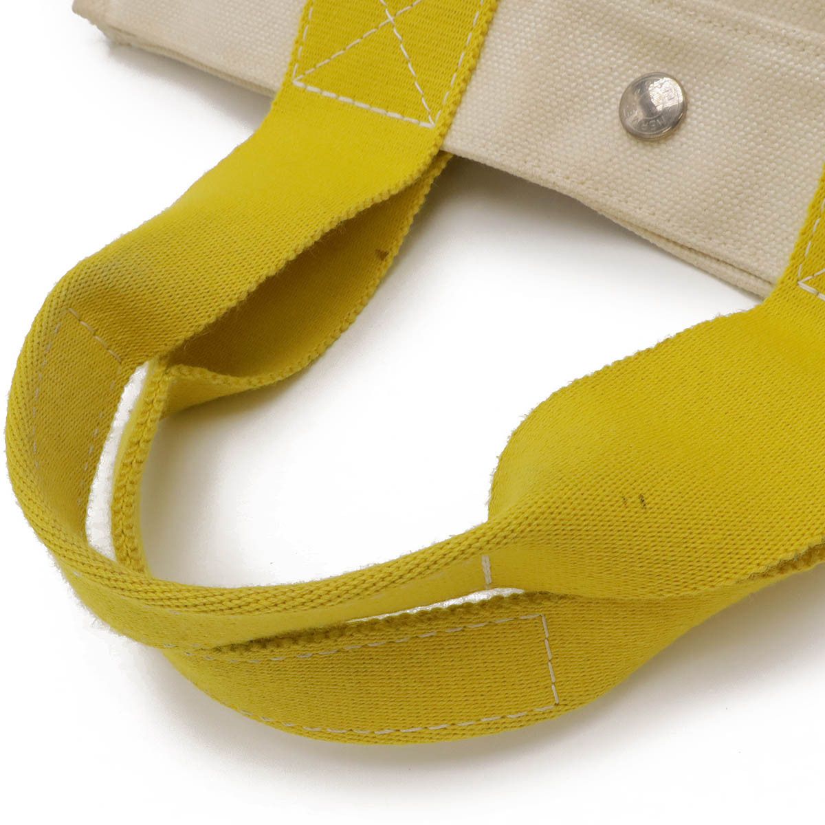 Hermes Hermes Hermes Bora Bora PM Canvas Tote Bag Yellow Canvas Tote Bag in Very Good Condition Size ONE SIZE - 4 Thumbnail