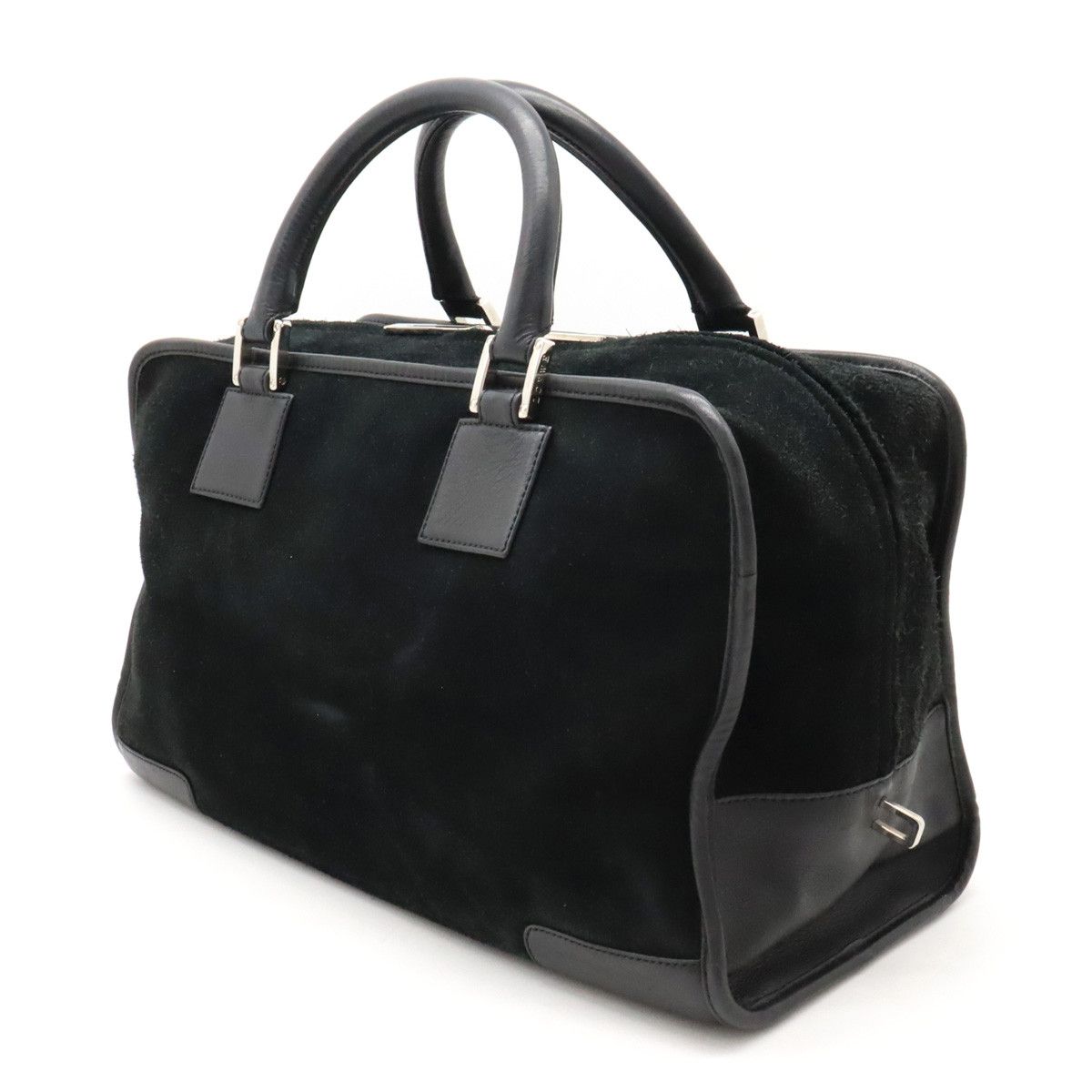 Loewe Loewe Loewe Suede Leather Amazona 36 Handbag Leather Handbag in Very Good Condition Size ONE SIZE - 2 Thumbnail