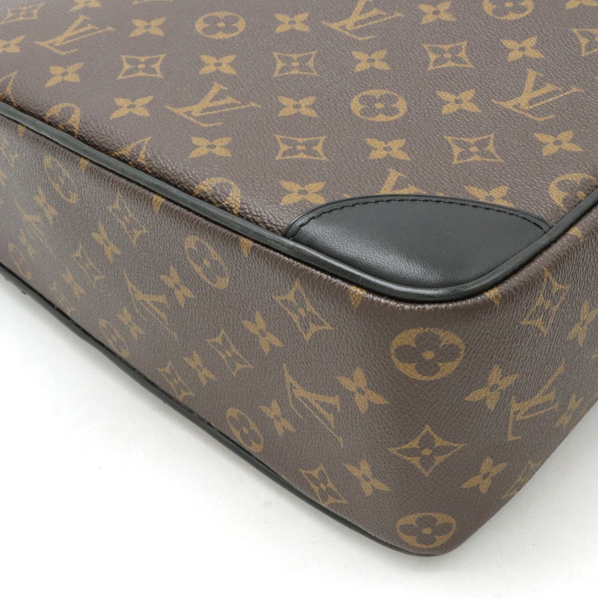 Louis Vuitton Louis Vuitton Louis Vuitton Monogram Macassar PDV Voyage GM Briefcase M40224 Canvas Business Bag M40224 in Very Good Condition Size ONE SIZE - 3 Thumbnail