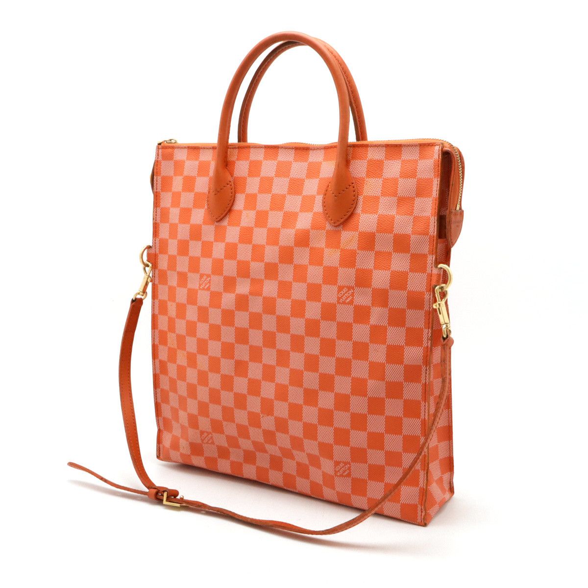 Louis Vuitton Louis Vuitton Louis Vuitton Damier Color Mobile Tote Bag N41304 Canvas Tote Bag N41304 in Good Condition Size ONE SIZE - 2 Thumbnail
