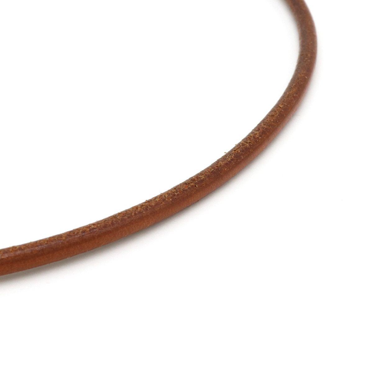 Hermes Hermes Hermes Leather/Metal Jumbo Choker Necklace Leather Pet Collar in Great Condition Size ONE SIZE - 3 Thumbnail