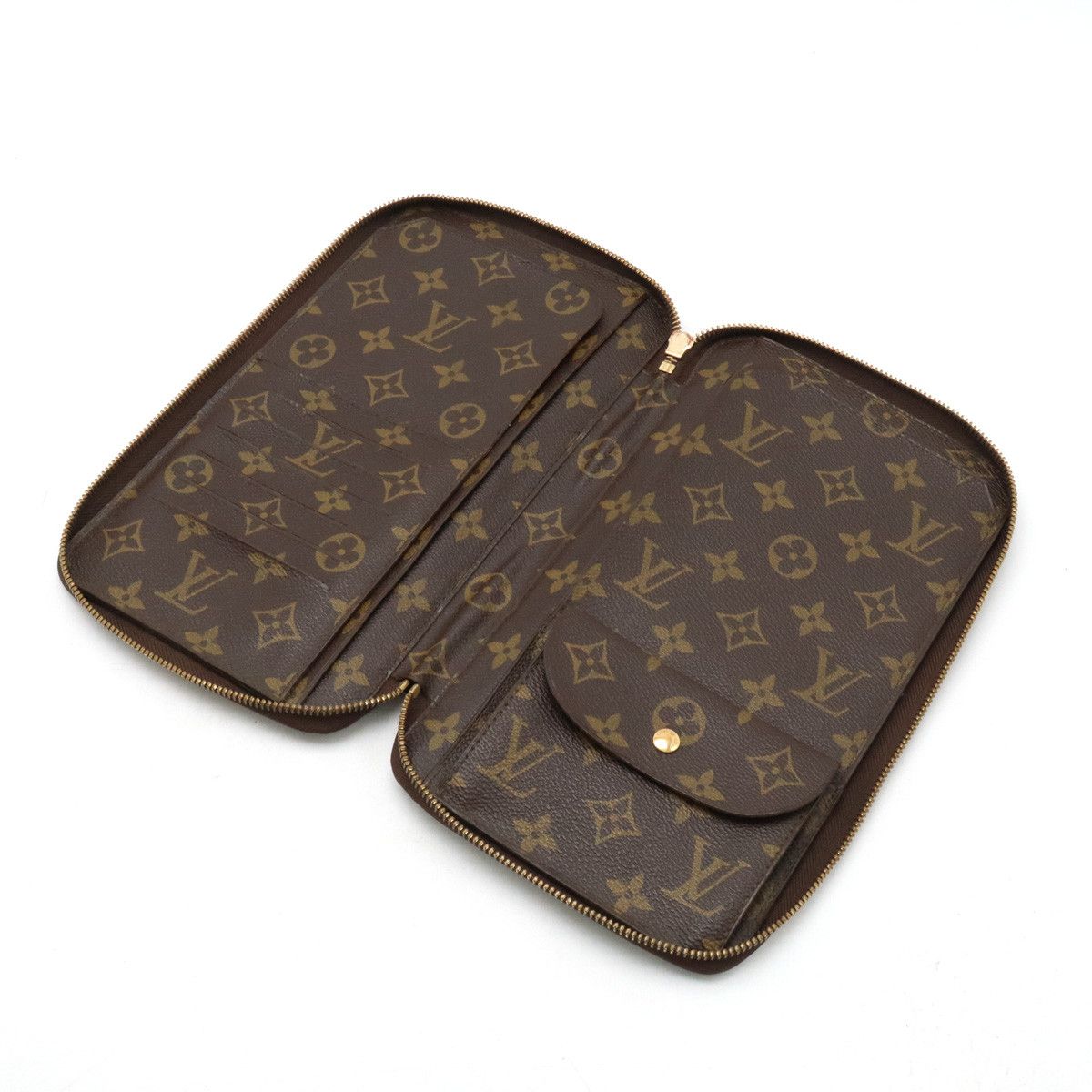 Louis Vuitton Louis Vuitton Louis Vuitton Monogram Poche Escapade Travel Case Handbag M60113 Canvas Handbag M60113 in Very Good Condition Size ONE SIZE - 6 Thumbnail