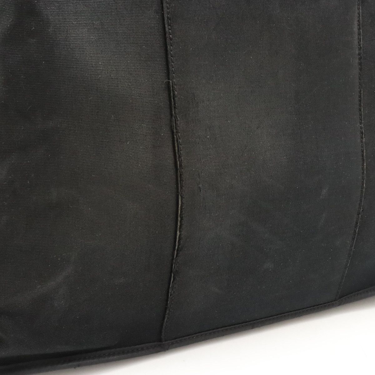 Hermes Hermes Hermes Cabag Elan PM 2WAY Tote Bag Black Leather Canvas Tote Bag in Good Condition Size ONE SIZE - 9 Thumbnail