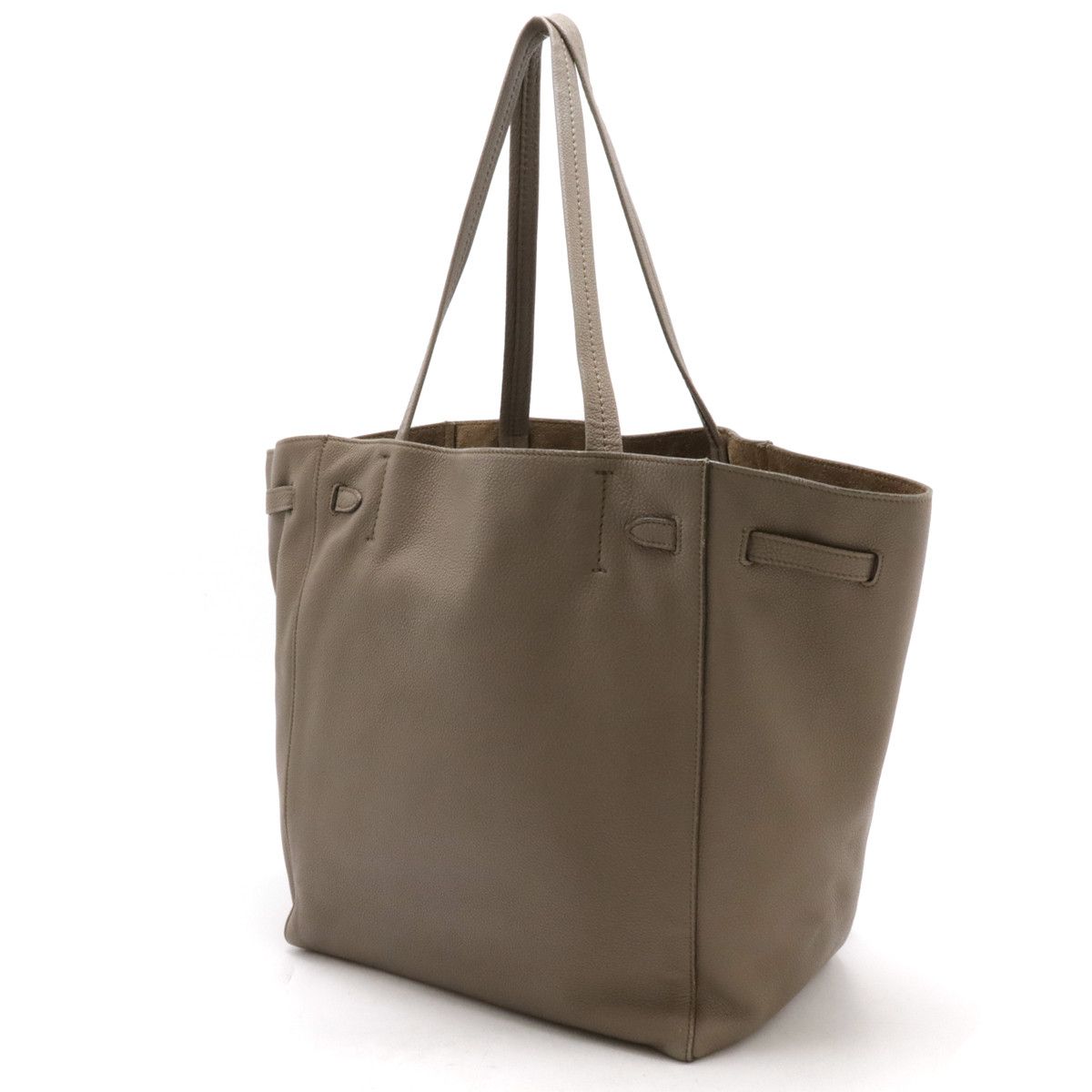 Celine Celine Celine Leather Cabas Phantom Small Tote Bag Leather Tote Bag in Very Good Condition Size ONE SIZE - 2 Thumbnail