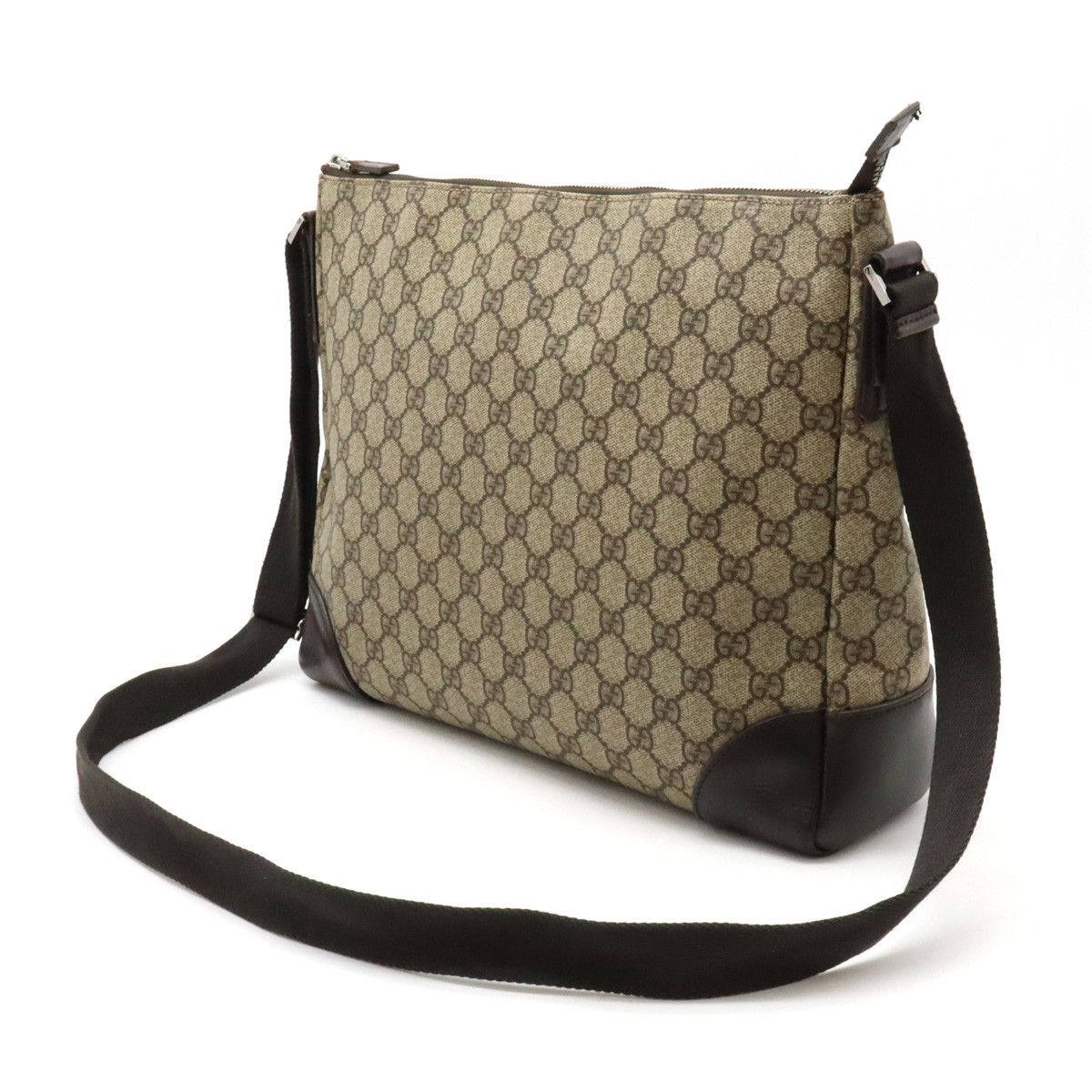 Gucci Gucci Gucci GG Supreme PVC Leather Shoulder Bag 110054 Canvas Crossbody Bag 110054 in Very Good Condition Size ONE SIZE - 2 Thumbnail