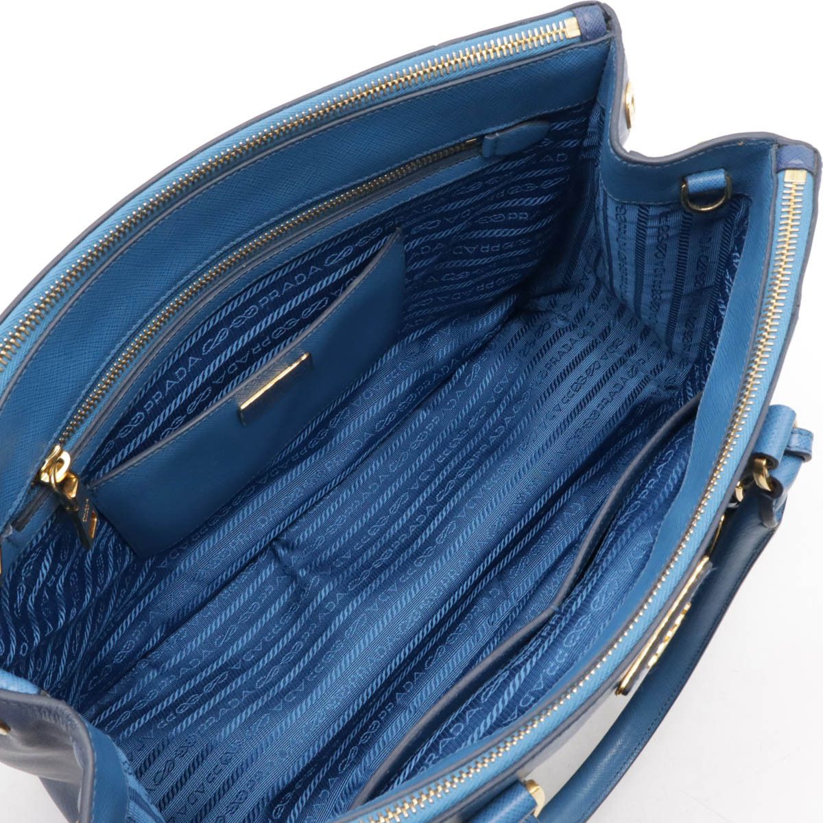 Prada Prada Prada Leather Galleria Tote Bag B2274C Leather Tote Bag B2274C in Very Good Condition Size ONE SIZE - 8 Thumbnail