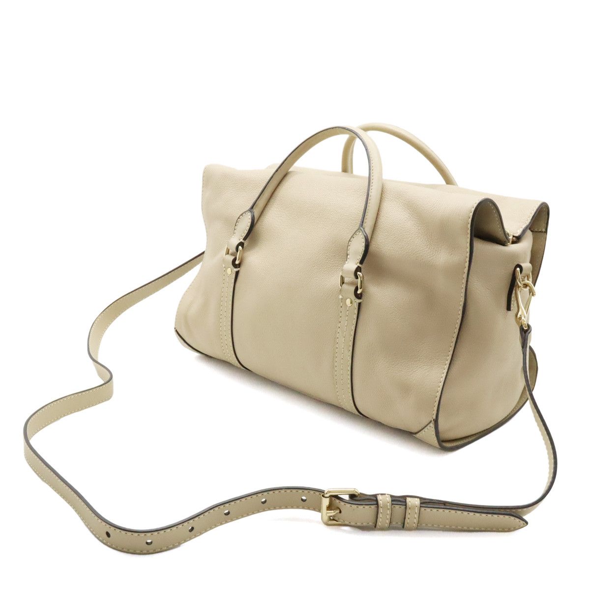 Burberry Burberry Burberry Leather Handbag Tote 2WAY Shoulder Bag Leather Handbag in Very Good Condition Size ONE SIZE - 2 Thumbnail