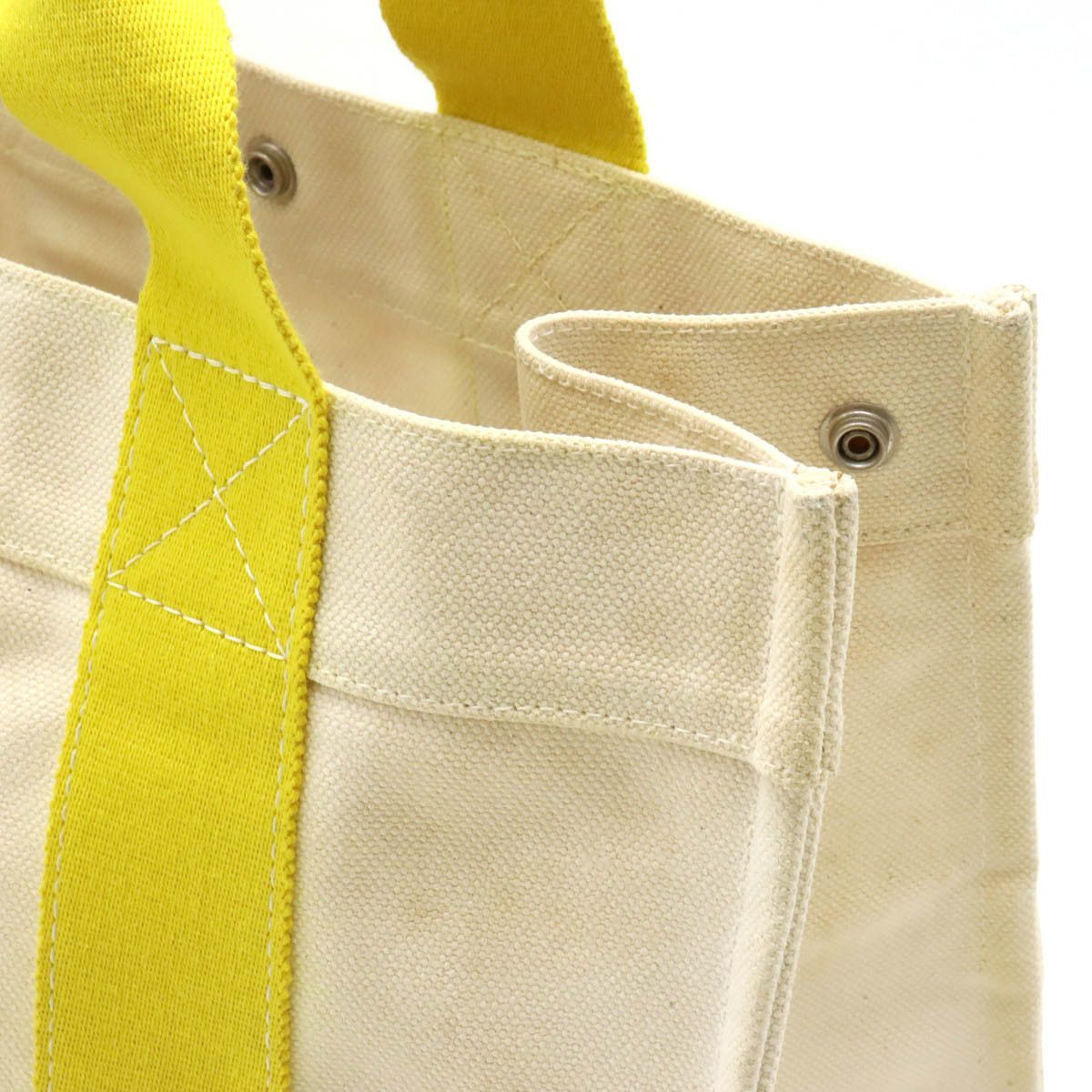 Hermes Hermes Hermes Canvas Bora Bora PM Tote Bag Yellow Canvas Tote Bag in Good Condition Size ONE SIZE - 6 Thumbnail