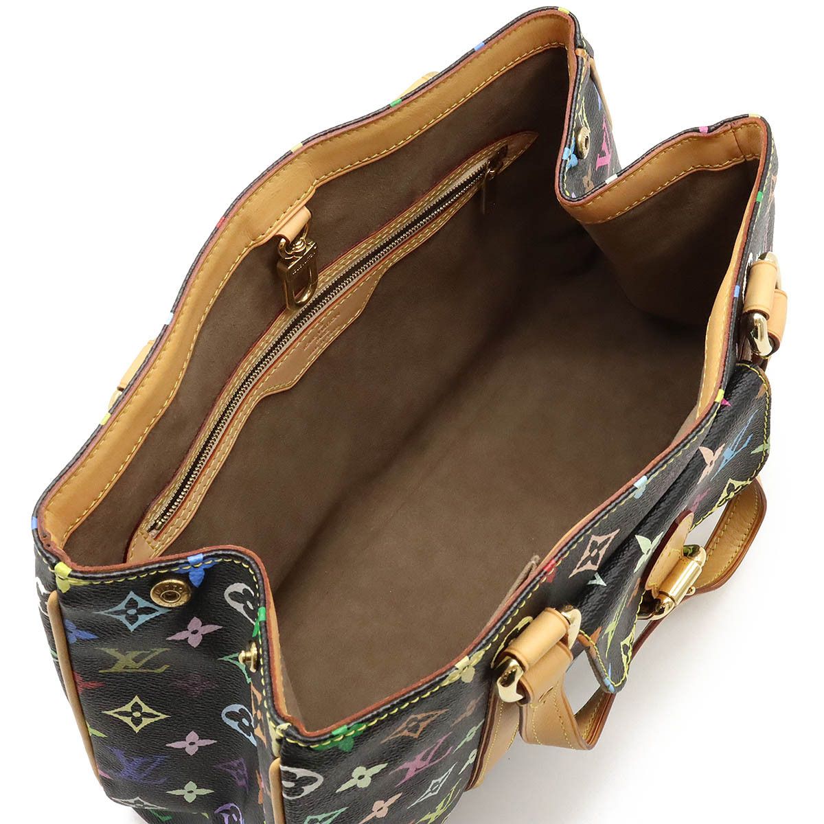 Louis Vuitton Louis Vuitton Louis Vuitton Monogram Multicolor Aurelia MM Tote Bag M40095 Canvas Tote Bag M40095 in Very Good Condition Size ONE SIZE - 5 Thumbnail