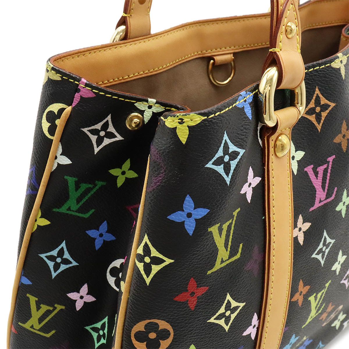 Louis Vuitton Louis Vuitton Louis Vuitton Monogram Multicolor Aurelia MM Tote Bag M40095 Canvas Tote Bag M40095 in Very Good Condition Size ONE SIZE - 6 Thumbnail