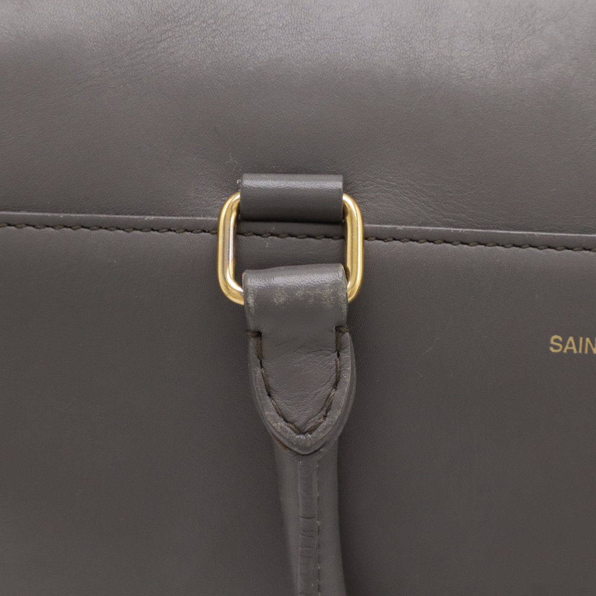 Yves Saint Laurent Yves Saint Laurent Yves Saint Laurent Leather Baby Duffle Handbag 2WAY 330958 Leather Handbag 330958 in Very Good Condition Size ONE SIZE - 5 Thumbnail