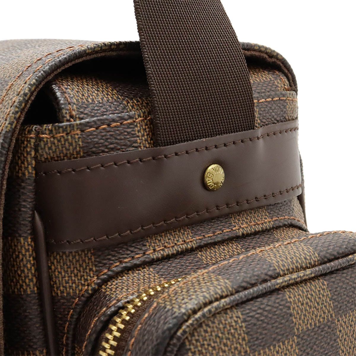 Louis Vuitton Louis Vuitton Louis Vuitton Damier Reporter Melville Shoulder Bag N51126 Canvas Crossbody Bag N51126 in Very Good Condition Size ONE SIZE - 7 Thumbnail