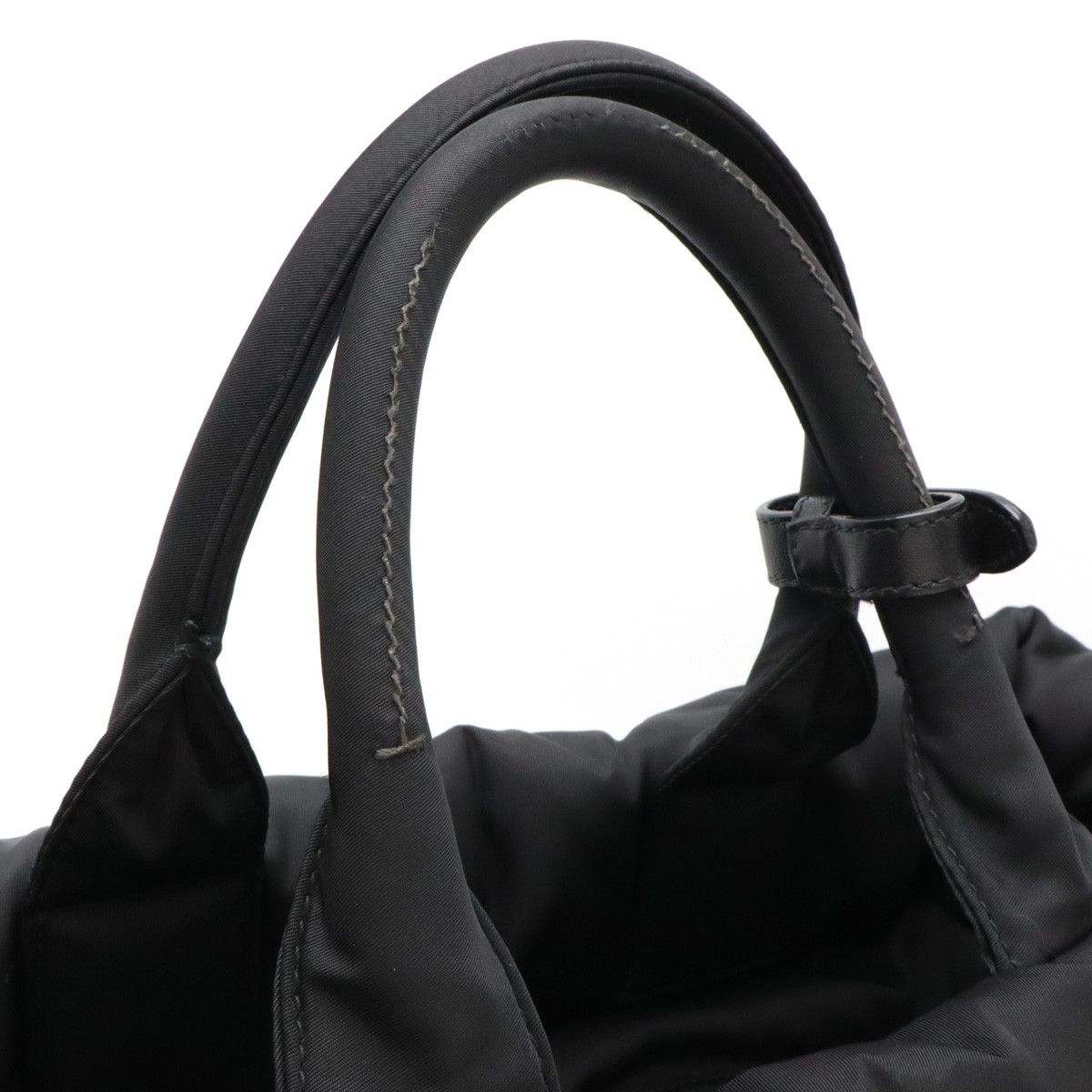 Prada Prada Prada Nylon/Leather Tessuto Bomber Tote Bag BN2617 Canvas Tote Bag BN2617 in Great Condition Size ONE SIZE - 5 Thumbnail