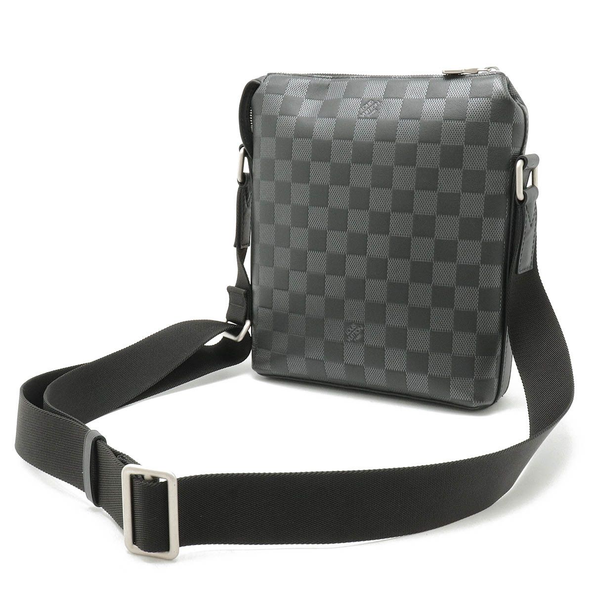 Louis Vuitton Louis Vuitton Louis Vuitton Damier Infini Discovery Messenger PPM Shoulder Bag N40122 Leather Crossbody Bag N40122 in Very Good Condition Size ONE SIZE - 2 Thumbnail