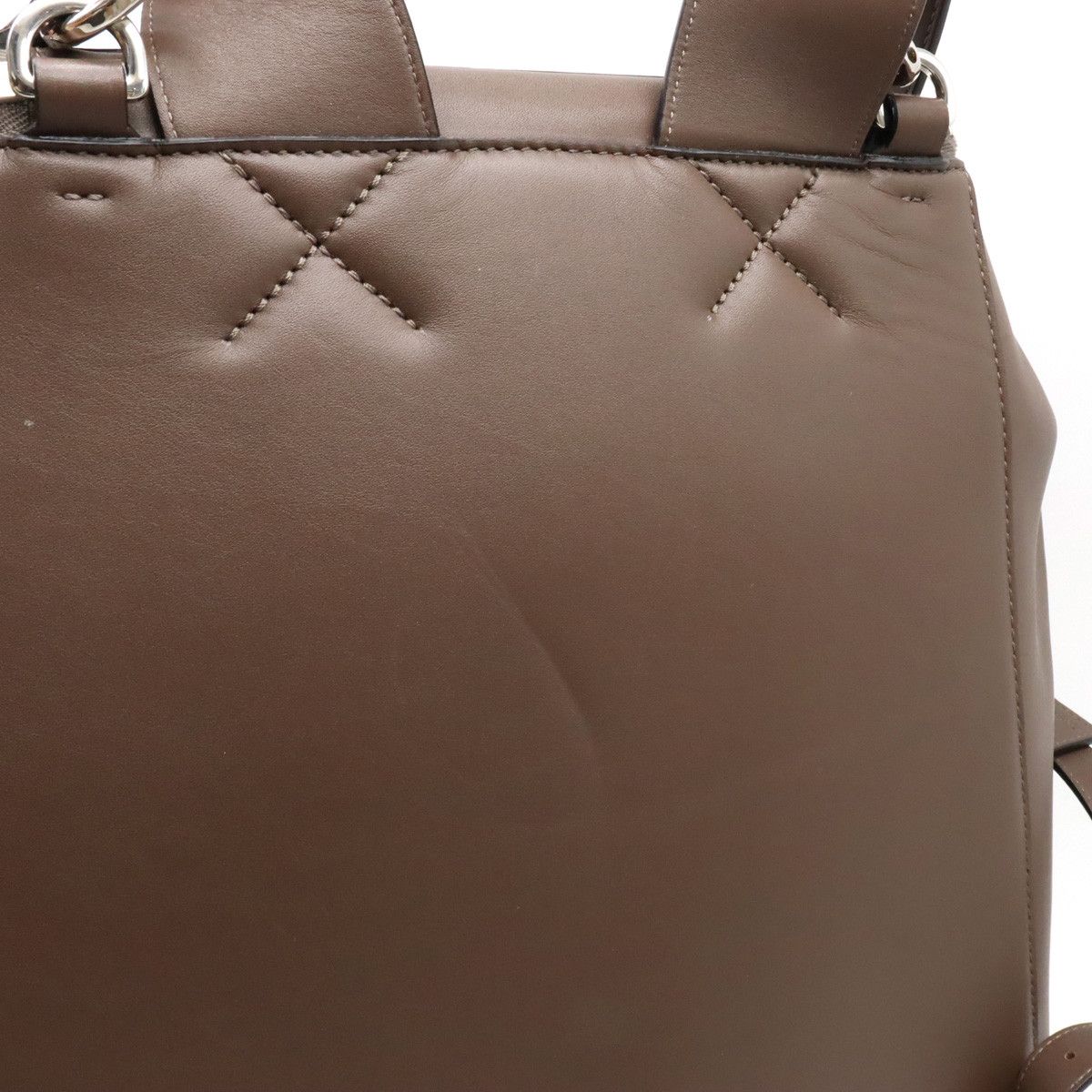 Loewe Loewe Loewe Goya Anagram Calfskin Backpack Leather Backpack in Very Good Condition Size ONE SIZE - 4 Thumbnail