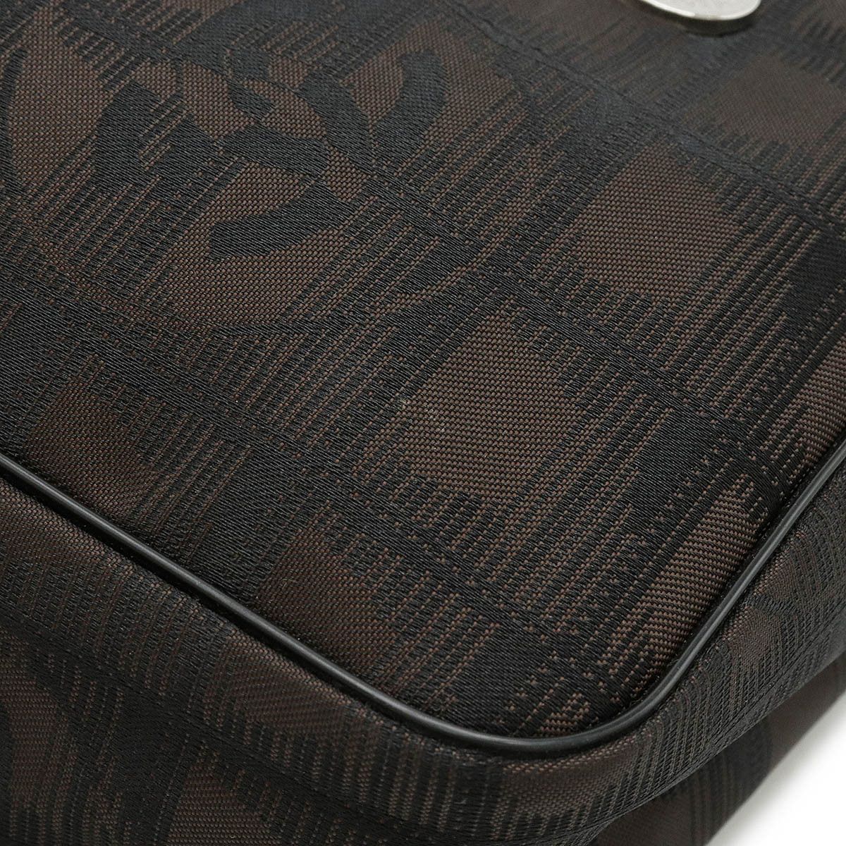 Chanel Chanel Chanel New Travel Line Nylon Jacquard Leather Shoulder Bag A29347 Canvas Crossbody Bag A29347 in Great Condition Size ONE SIZE - 4 Thumbnail