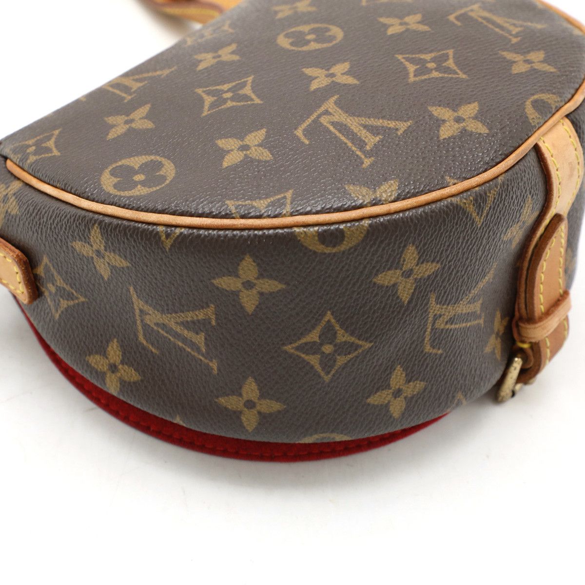 Louis Vuitton Louis Vuitton Louis Vuitton Monogram Tambourin Shoulder Bag Pochette M51179 Canvas Crossbody Bag M51179 in Good Condition Size ONE SIZE - 3 Thumbnail