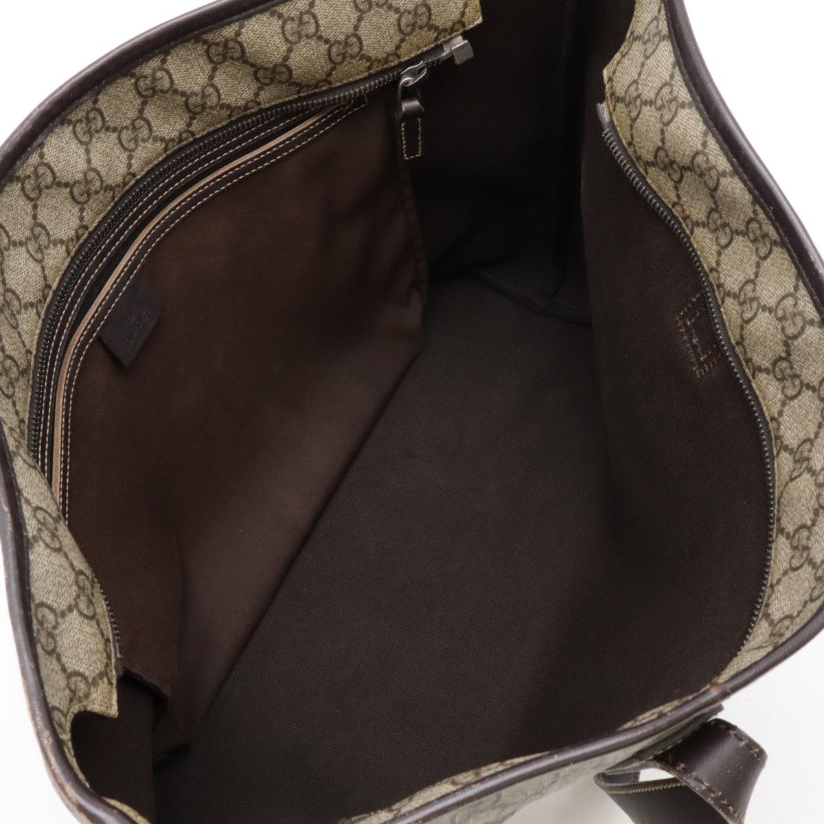 Gucci Gucci Gucci GG Supreme GG Plus Tote Bag PVC Leather 211137 Canvas Tote Bag 211137 in Very Good Condition Size ONE SIZE - 6 Thumbnail