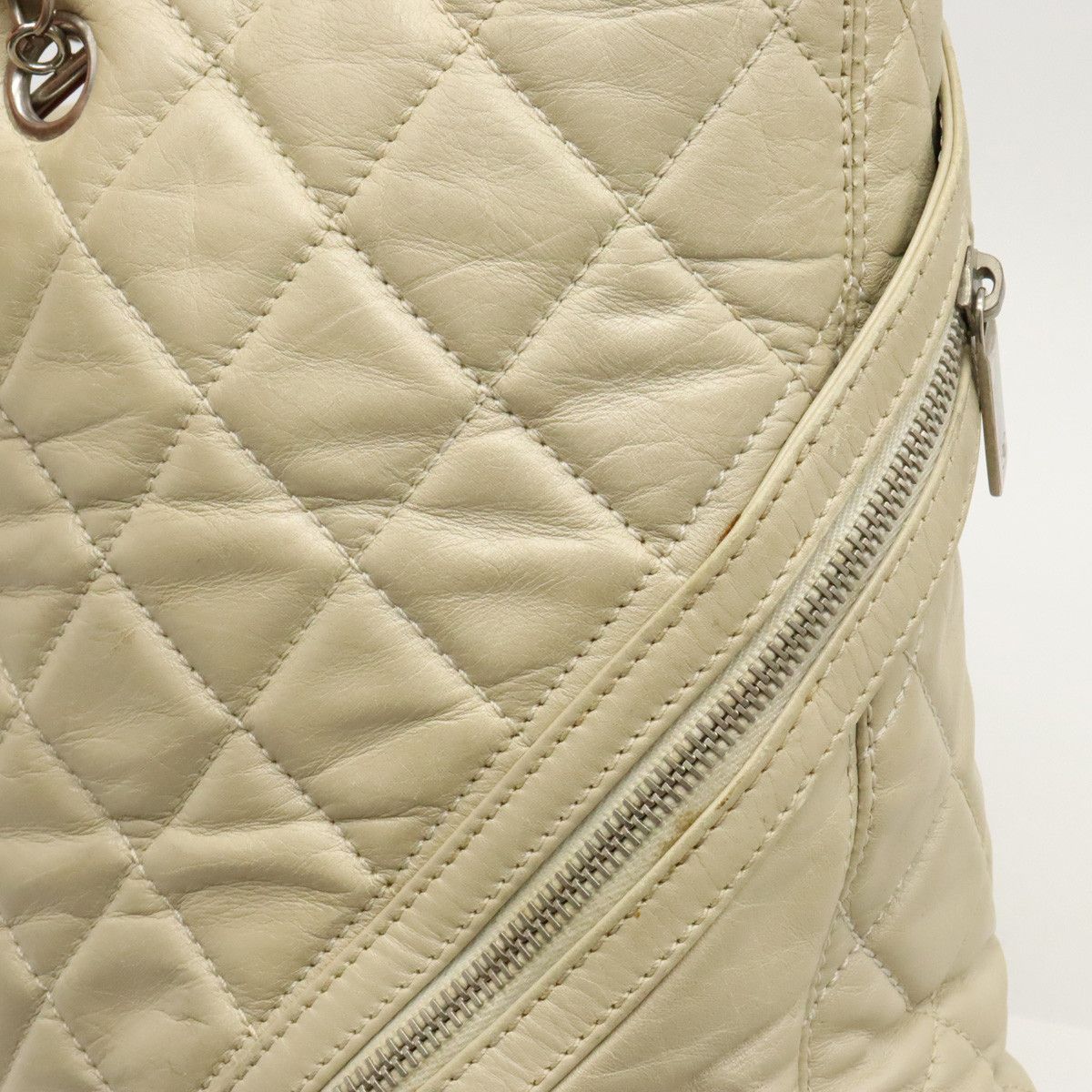 Chanel Chanel Chanel Cotton Club Leather Chain Tote Bag A34318 Leather Tote Bag A34318 in Very Good Condition Size ONE SIZE - 8 Thumbnail