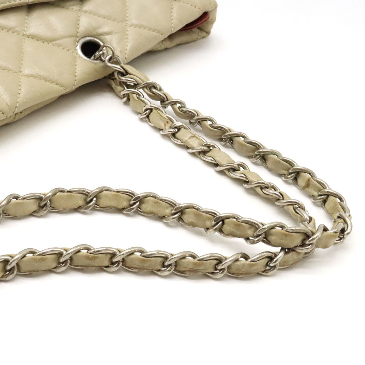 Chanel Chanel Chanel Cotton Club Leather Chain Tote Bag A34318 Leather Tote Bag A34318 in Very Good Condition Size ONE SIZE - 4 Thumbnail