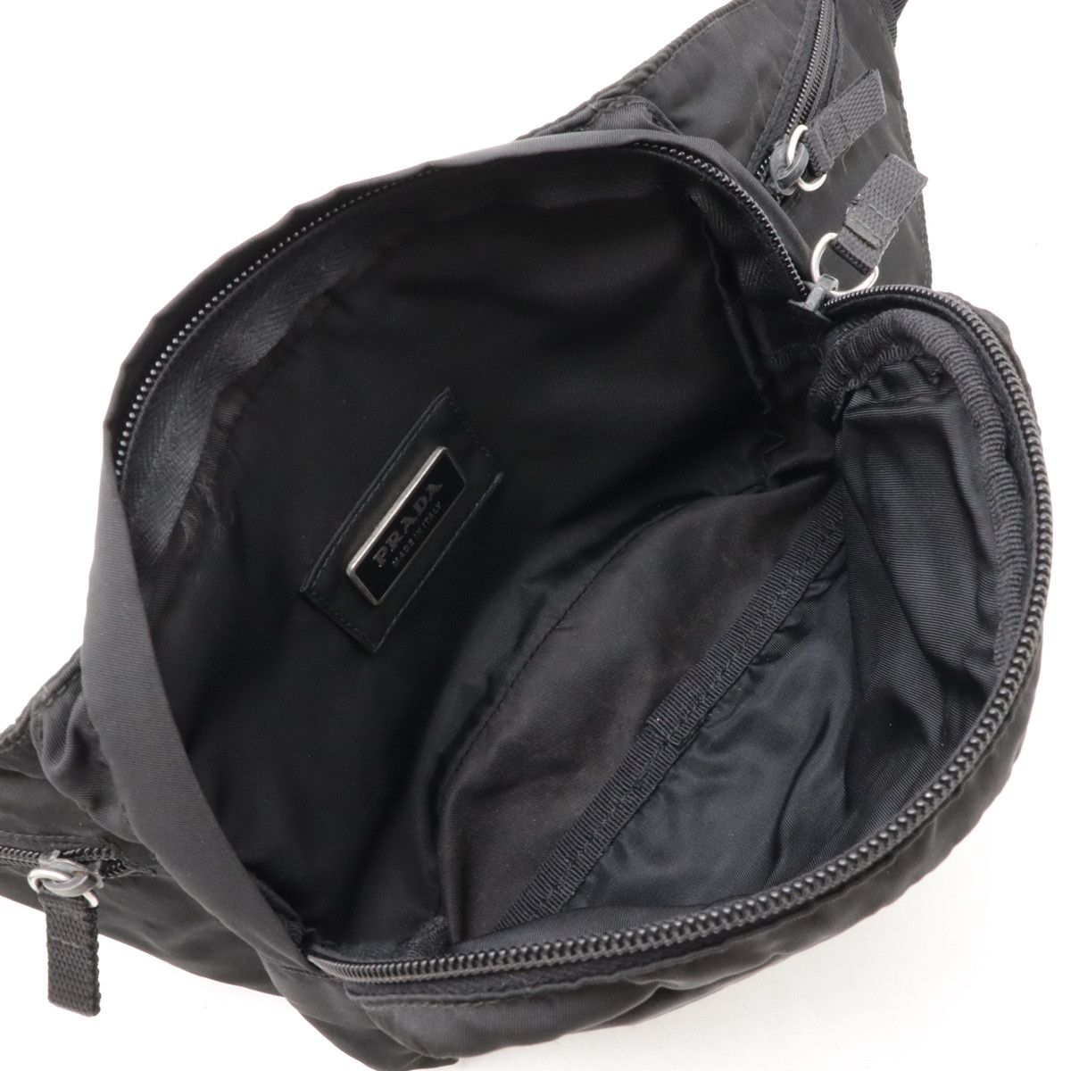 Prada Prada Prada Nylon Waist Pouch 2VL001 Canvas Belt Bag 2VL001 in Very Good Condition Size ONE SIZE - 6 Thumbnail