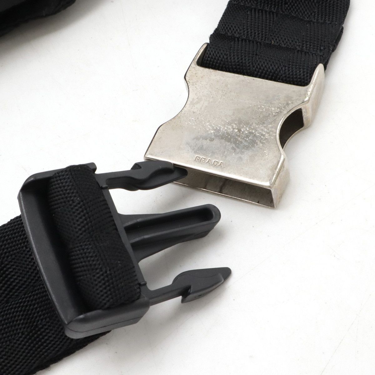 Prada Prada Prada Nylon Waist Pouch 2VL001 Canvas Belt Bag 2VL001 in Very Good Condition Size ONE SIZE - 4 Thumbnail