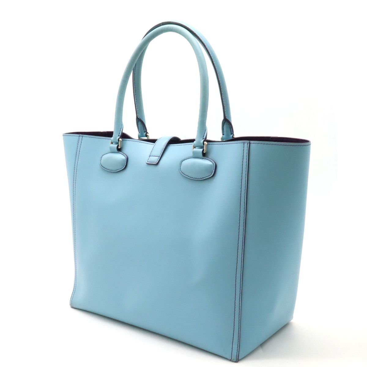 Loewe Loewe Loewe Leo Anagram Leather Tote Bag Leather Tote Bag in Very Good Condition Size ONE SIZE - 2 Thumbnail
