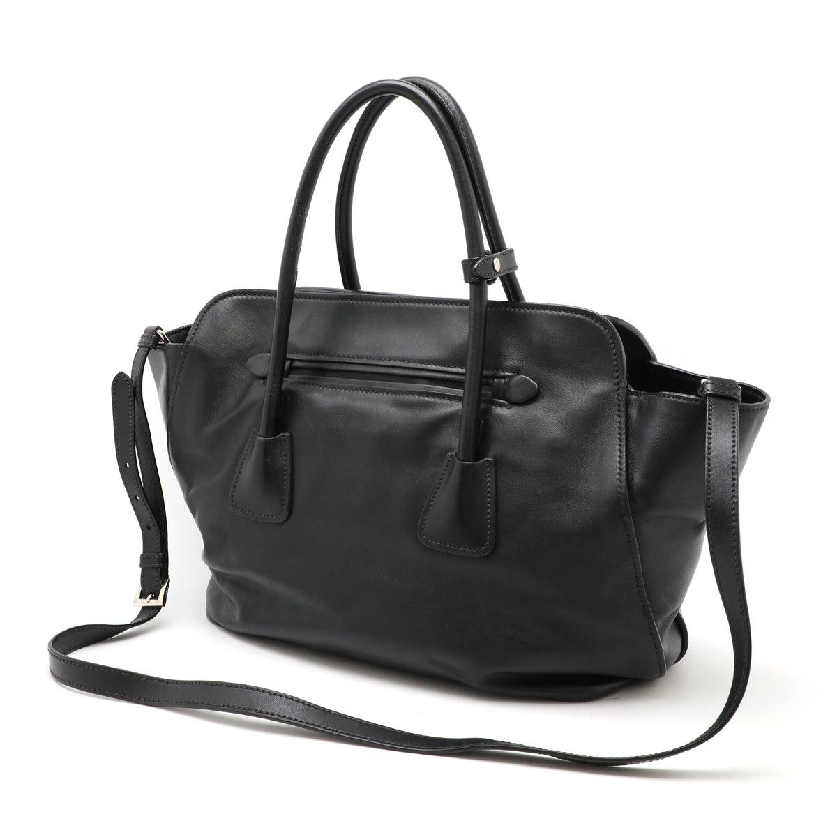 Prada Prada Prada Leather 2WAY Handbag Shoulder Bag BN2611 Leather Handbag BN2611 in Great Condition Size ONE SIZE - 2 Thumbnail