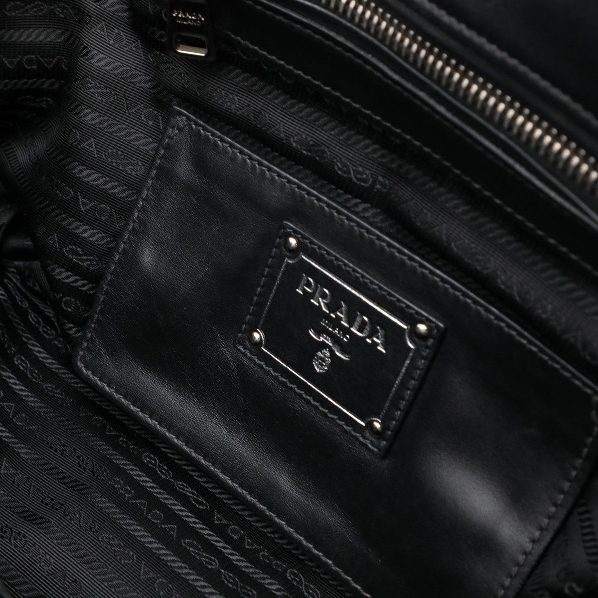 Prada Prada Prada Leather 2WAY Handbag Shoulder Bag BN2611 Leather Handbag BN2611 in Great Condition Size ONE SIZE - 7 Thumbnail