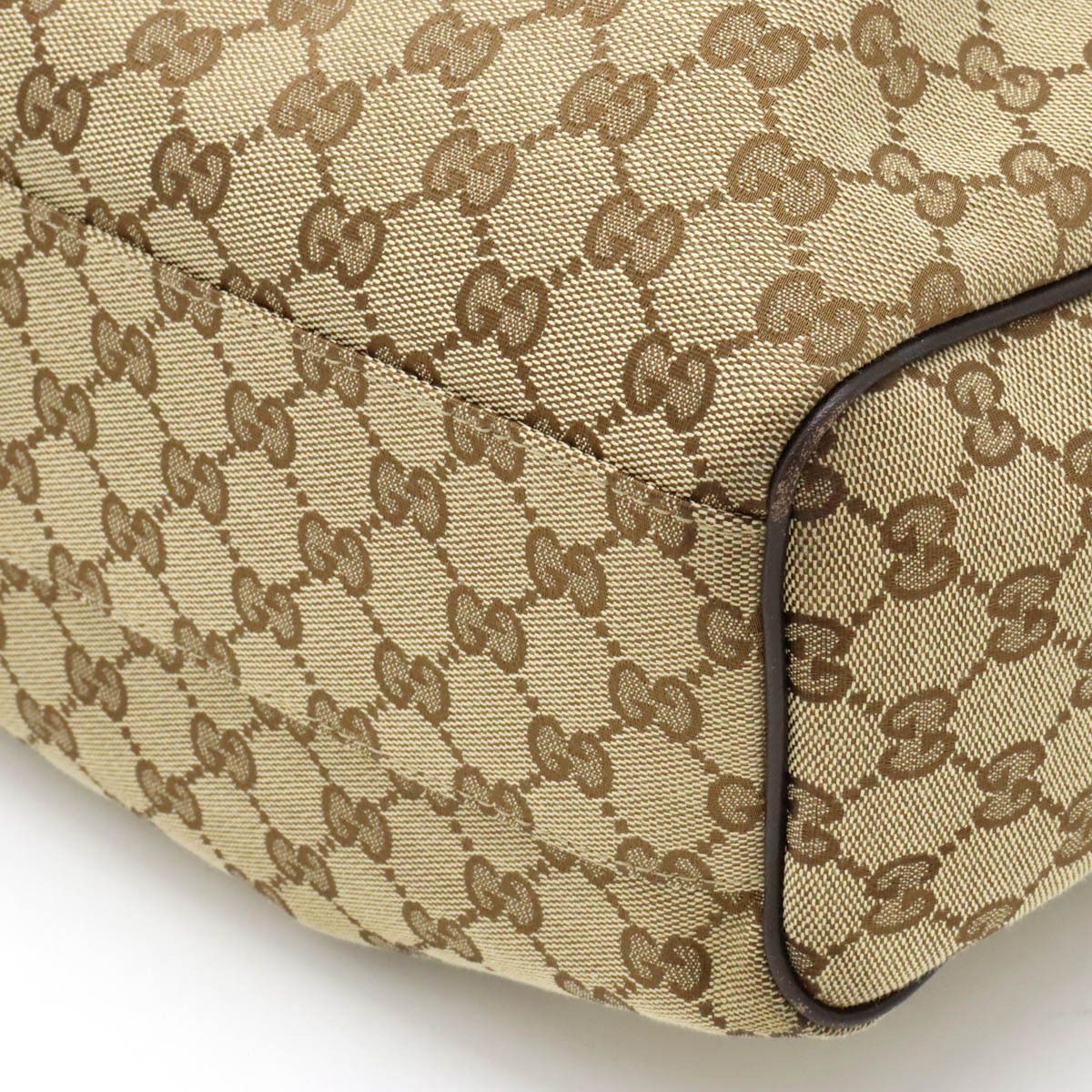 Gucci Gucci Gucci Sukey GG Canvas Leather Tote Bag 211944 Canvas Tote Bag 211944 in Very Good Condition Size ONE SIZE - 3 Thumbnail