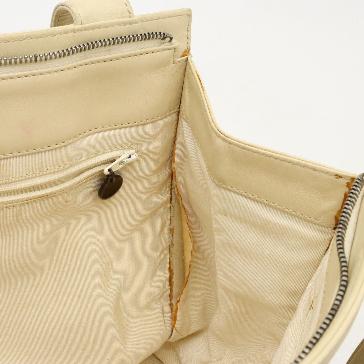 Chanel Chanel Chanel Leather Coco Mark Tote Bag Leather Tote Bag in Very Good Condition Size ONE SIZE - 8 Thumbnail