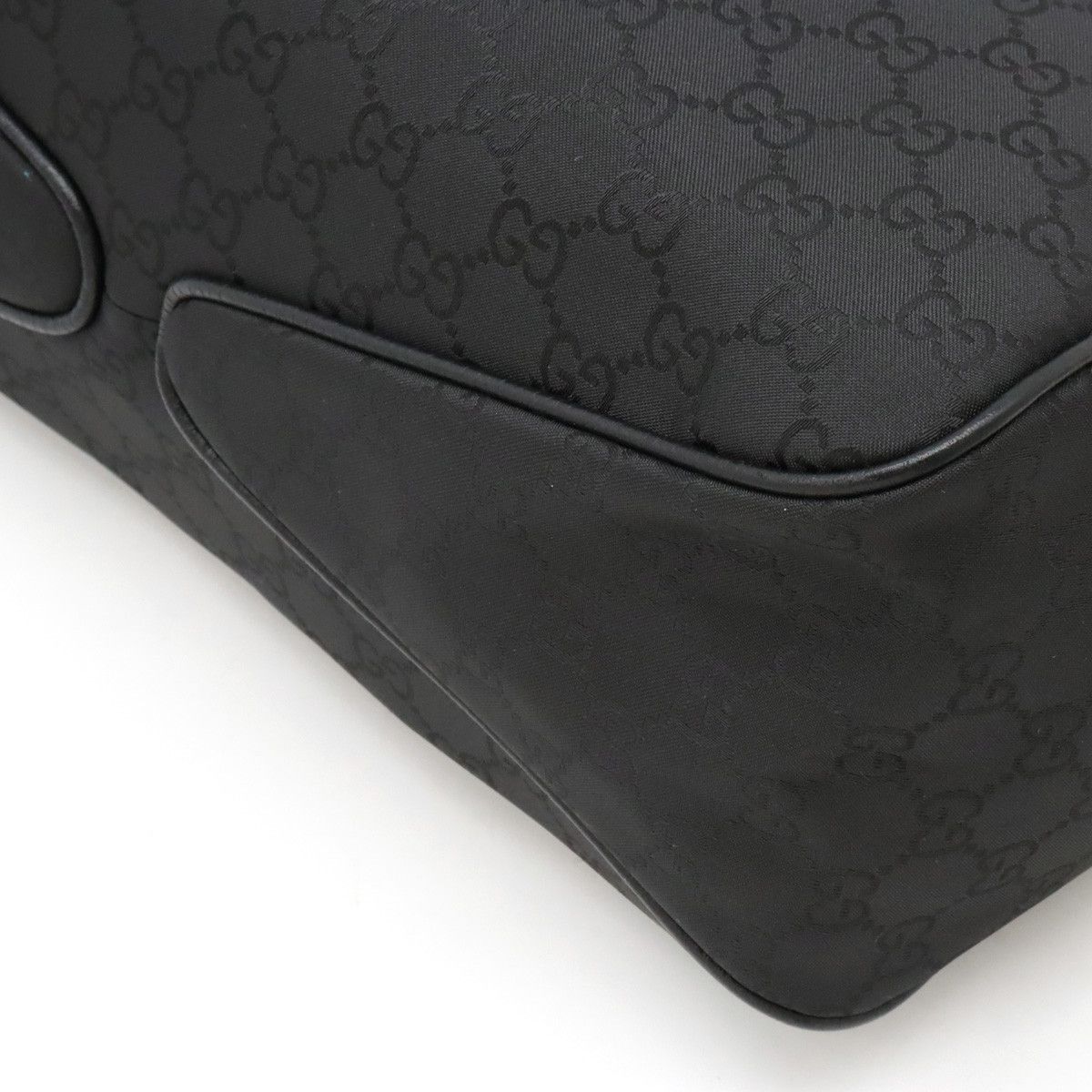 Gucci Gucci Gucci Nylon/Leather GG Shoulder Bag 257265 Canvas Shoulder Bag 257265 in Great Condition Size ONE SIZE - 3 Thumbnail