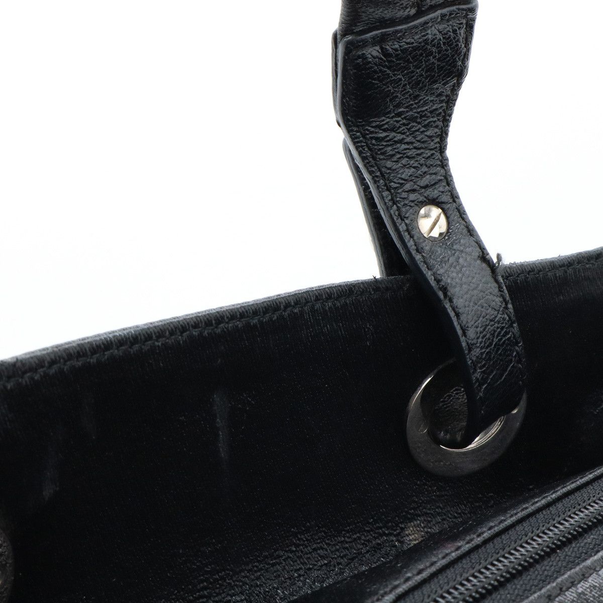 Chanel Chanel Chanel Paris Biarritz Tote PM Coated Canvas/Leather A34208 Canvas Tote Bag A34208 in Very Good Condition Size ONE SIZE - 5 Thumbnail