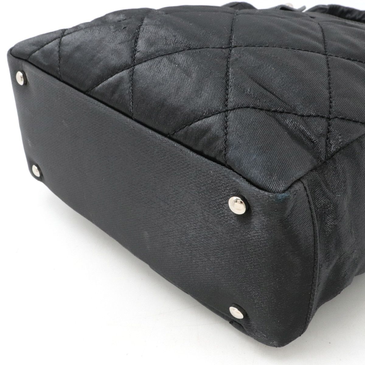 Chanel Chanel Chanel Paris Biarritz Tote PM Coated Canvas/Leather A34208 Canvas Tote Bag A34208 in Very Good Condition Size ONE SIZE - 3 Thumbnail